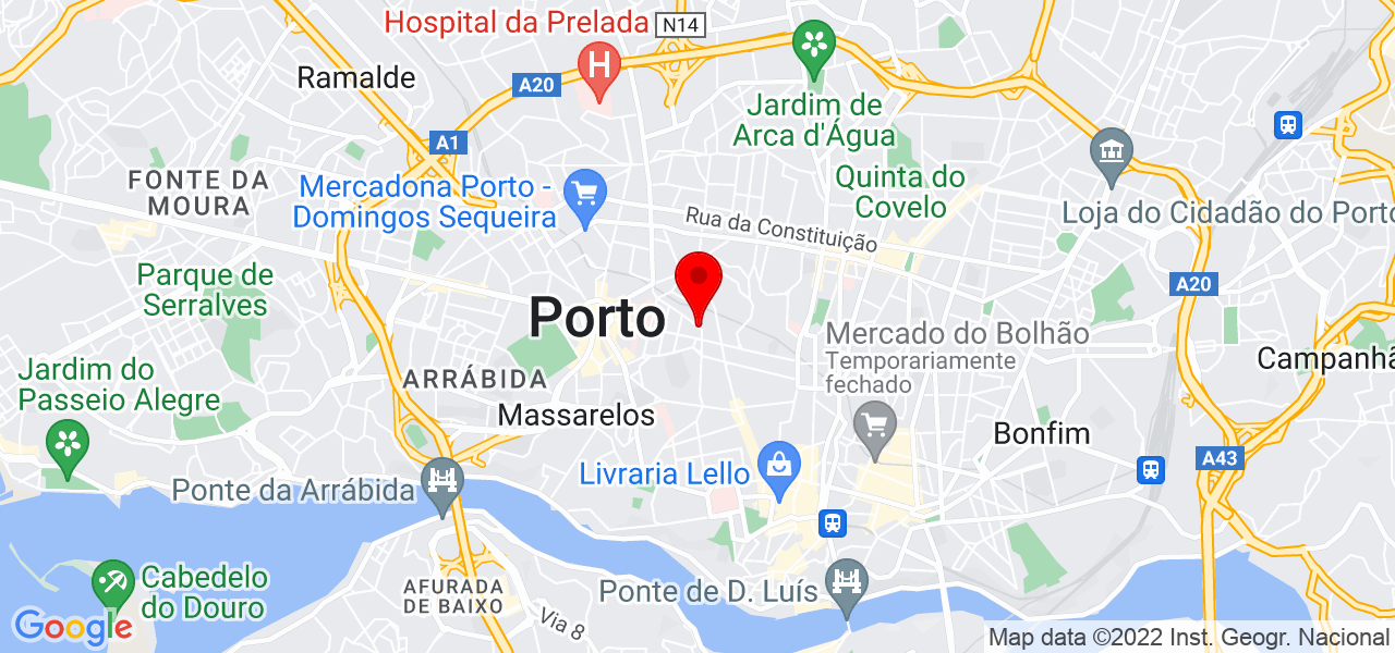 Lucas - Porto - Porto - Mapa