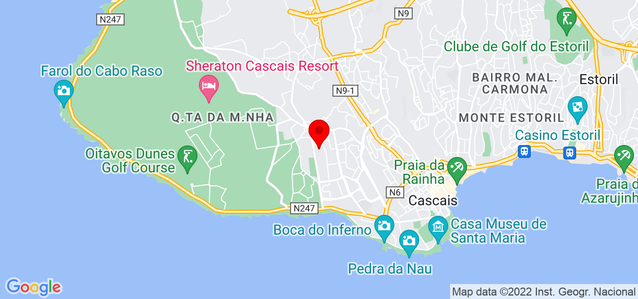 Carlos Santos - Lisboa - Cascais - Mapa