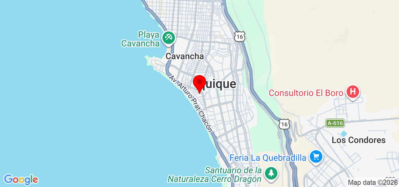 Filipa F - Tarapacá - Iquique - Mapa