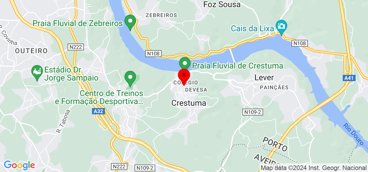 Nina Girl Friday - Porto - Vila Nova de Gaia - Mapa
