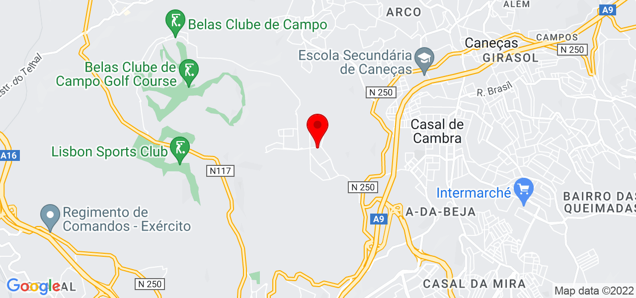 bruno - Lisboa - Sintra - Mapa