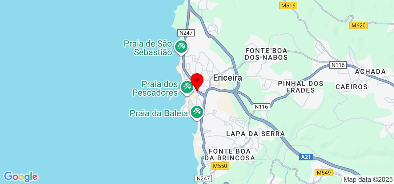 Maria Rodrigues - Lisboa - Mafra - Karte
