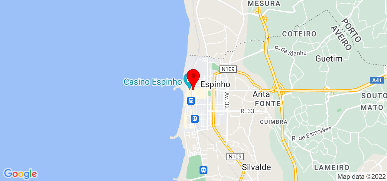 OutExecutive, Lda - Aveiro - Espinho - Mapa