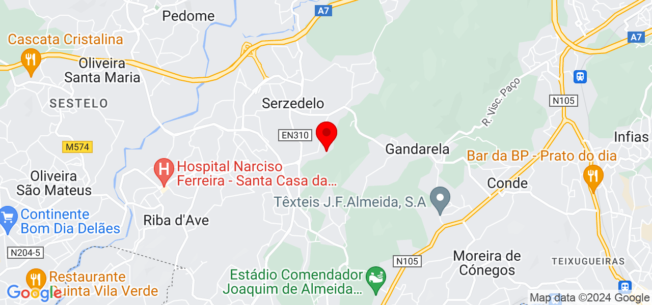 Serralharia JMP - Braga - Guimarães - Map