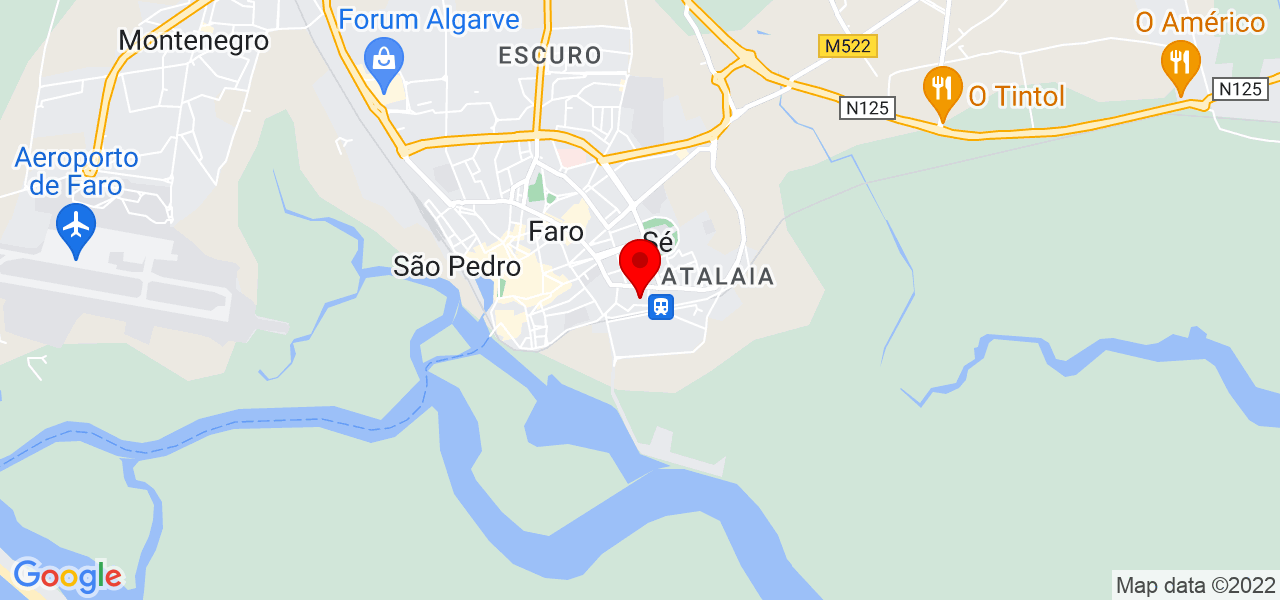Renata carvalho - Faro - Faro - Mapa
