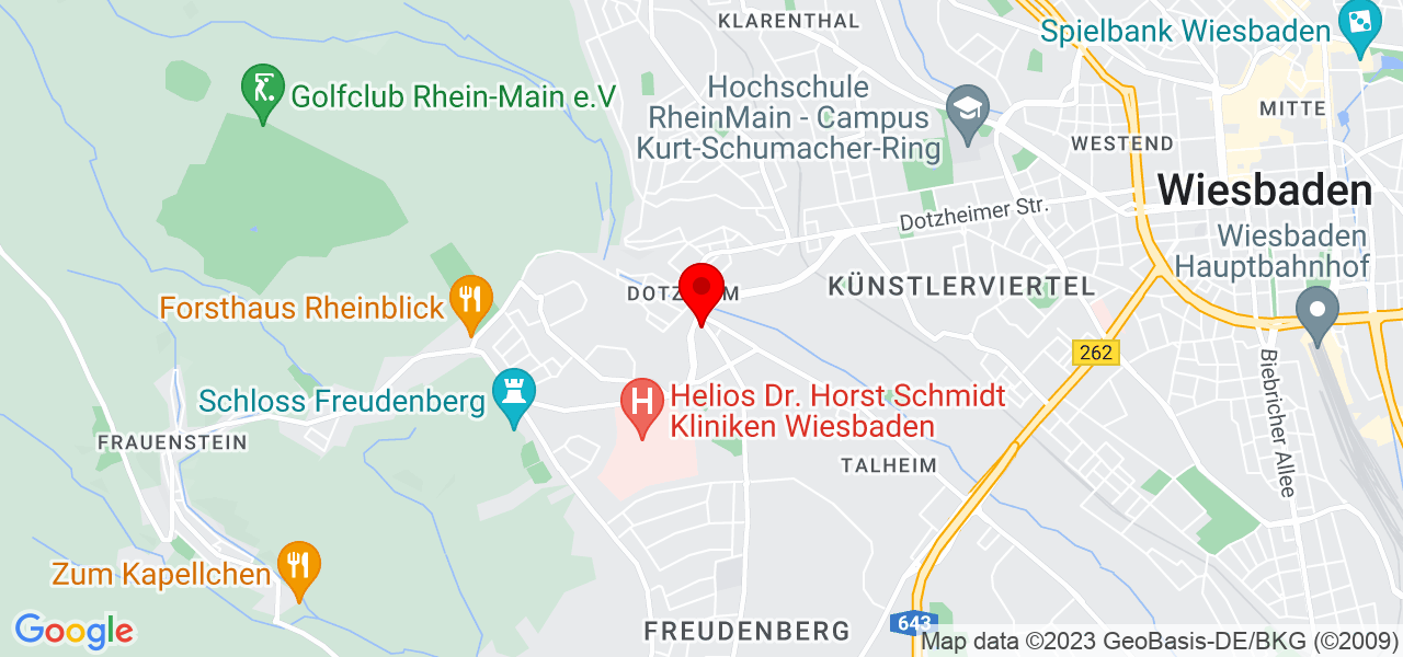  - Hessen - Wiesbaden - Karte
