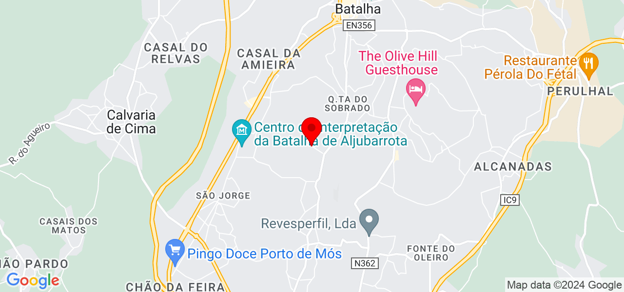 Professora Miriam Roque - Leiria - Batalha - Map