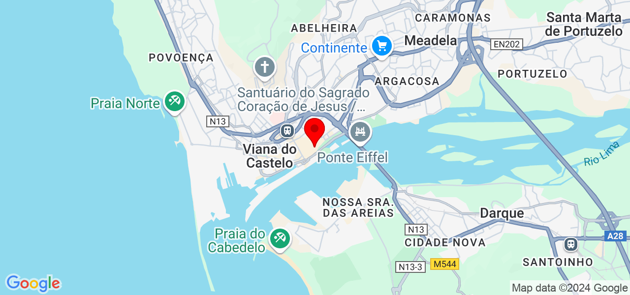 Jade Emily Ferreira Schifter - Viana do Castelo - Viana do Castelo - Map