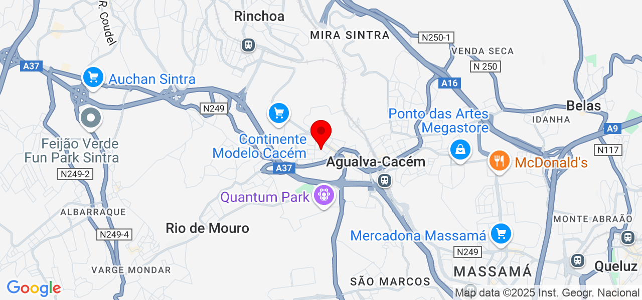 Lidiana - Lisboa - Sintra - Mapa
