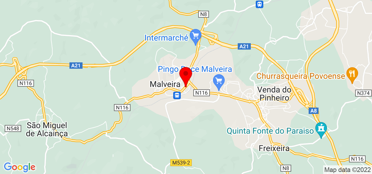 Fillipe Azevedo - Lisboa - Mafra - Mapa