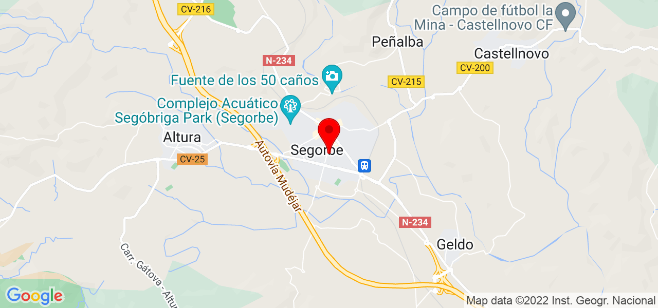 Vanesa - Comunidad Valenciana - Segorbe - Mapa