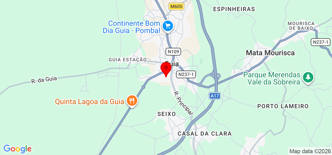 Marcelo Melo - Leiria - Pombal - Map