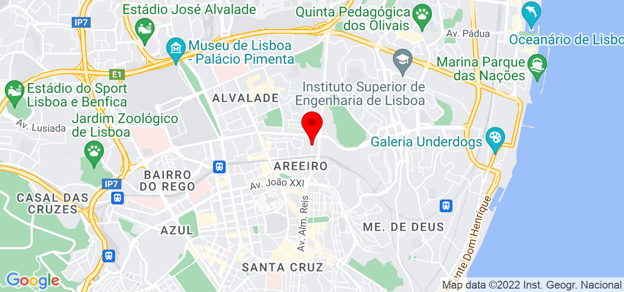 Sim&atilde;o Paulino - Lisboa - Lisboa - Mapa