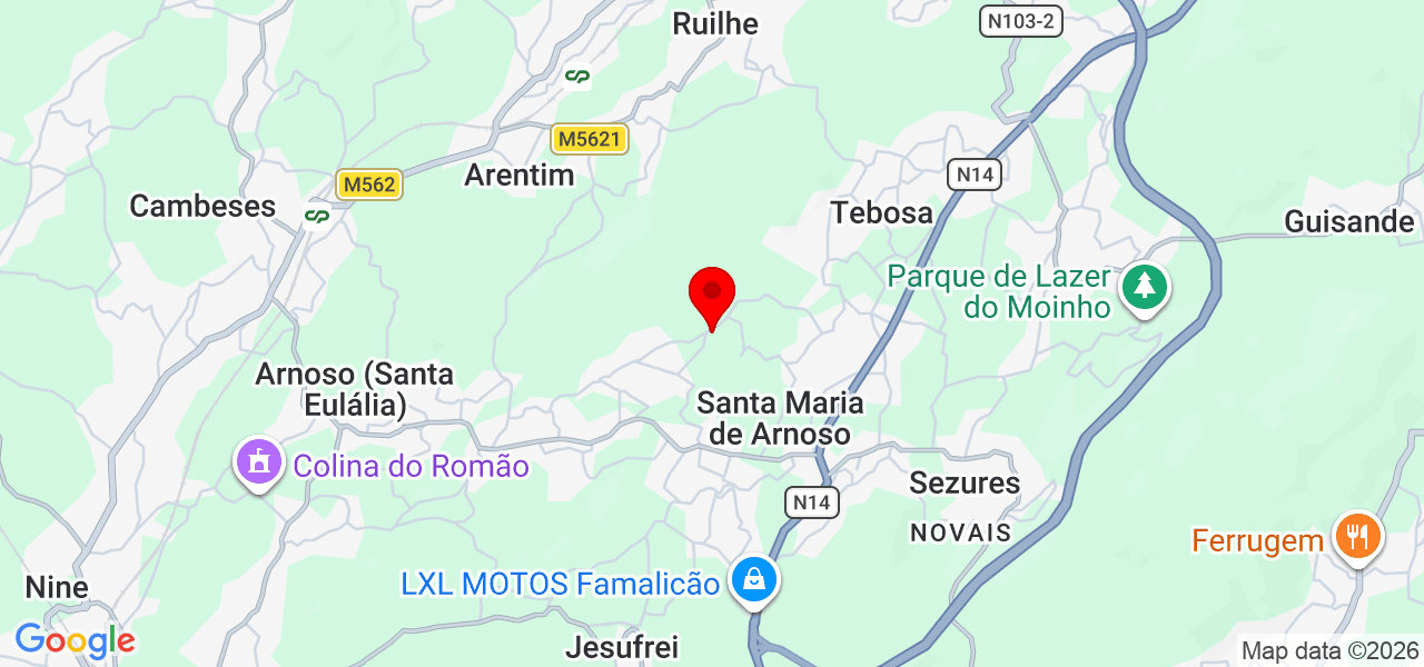 CR - CCTV & TELECOMUNICAÇÕES - Braga - Vila Nova de Famalicão - Karte