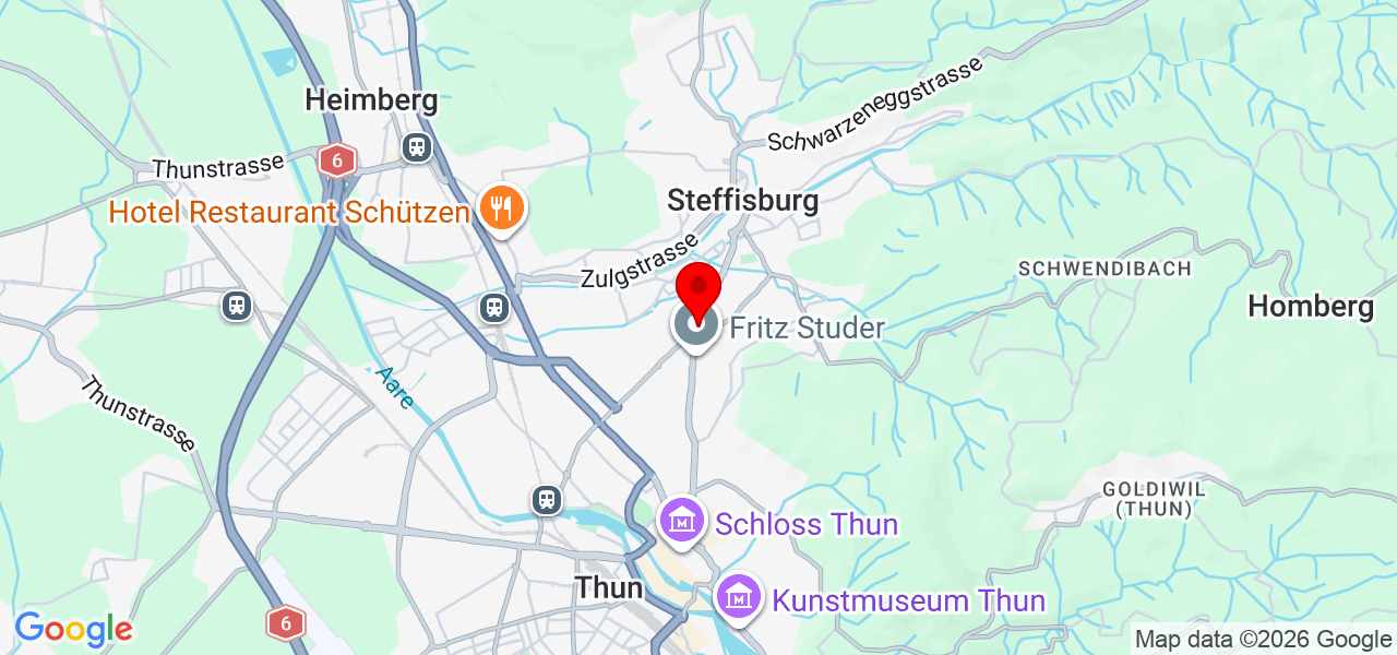 upro.dev - Bern - Steffisburg - Karte