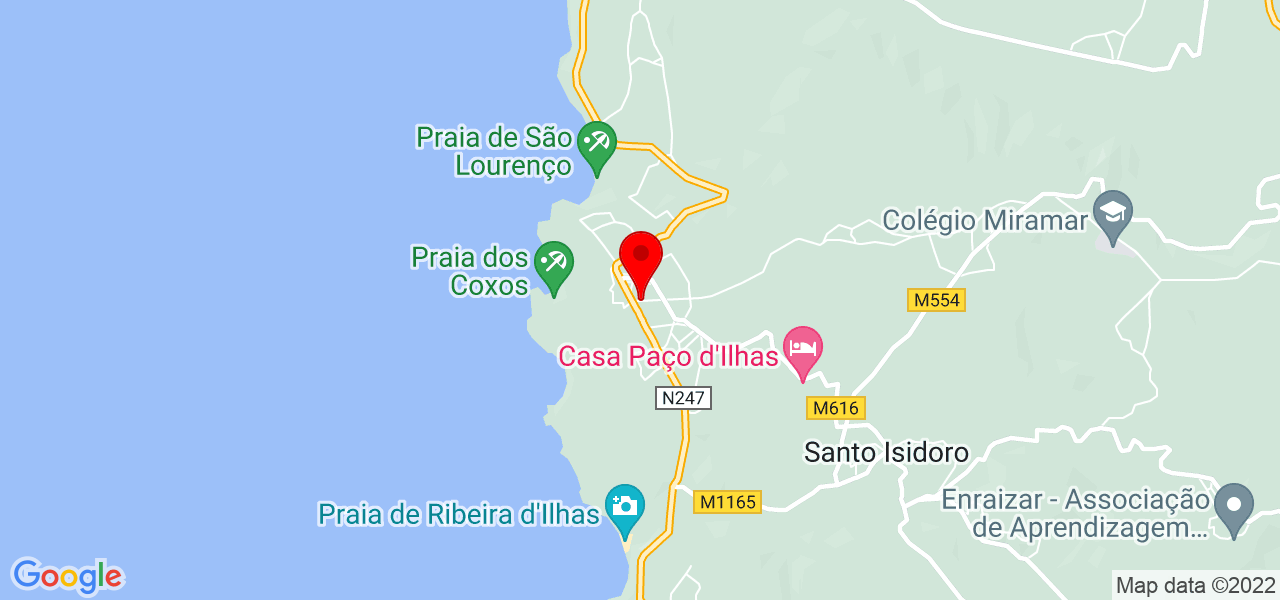 Vasco B Carvalho - Lisboa - Mafra - Mapa