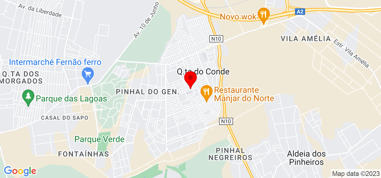 Diego - Setúbal - Sesimbra - Karte