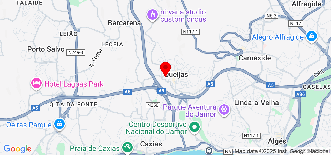 Santiago Novais - Lisboa - Oeiras - Mapa