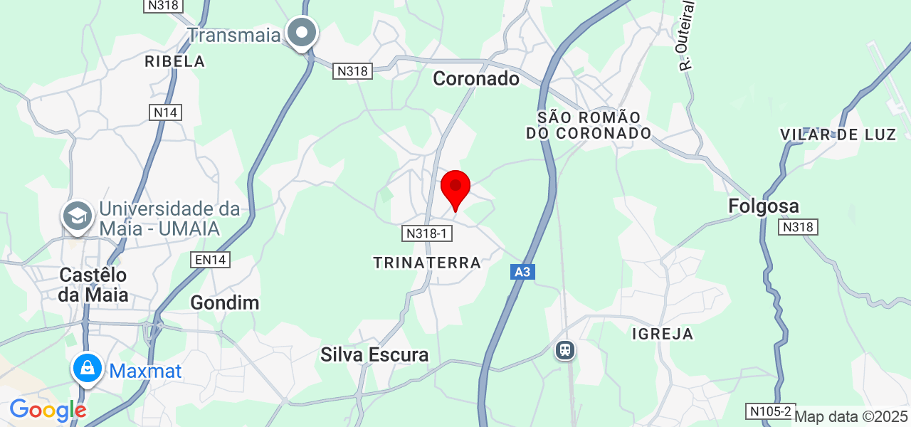 Johnnys Frame - Porto - Trofa - Mapa
