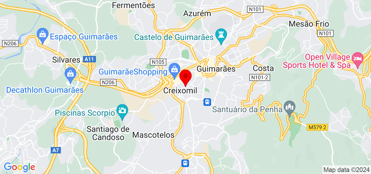 MK.Drywall - Braga - Guimarães - Mapa