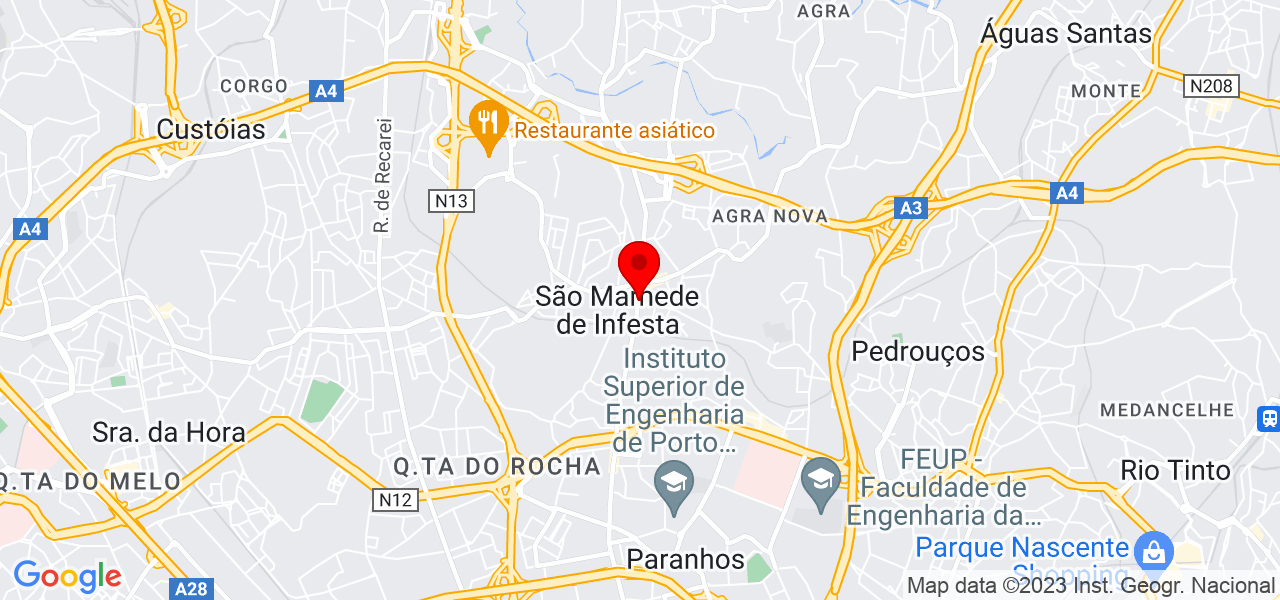 Elias Eletricista - Porto - Matosinhos - Mapa