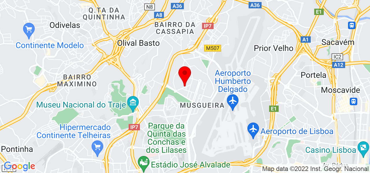 Guilherme Rocha - Lisboa - Lisboa - Mapa