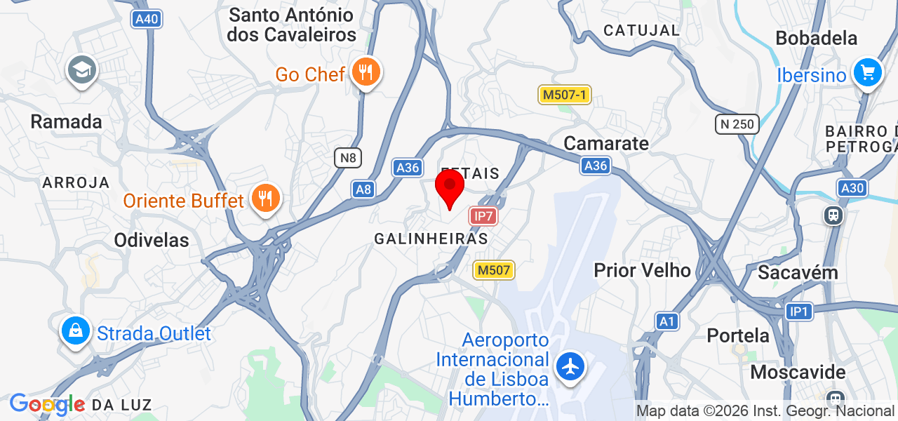Guilherme Souza - Lisboa - Loures - Karte