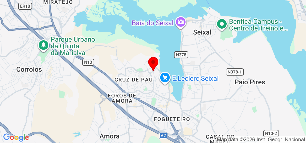 CAETANO - Setúbal - Seixal - Karte