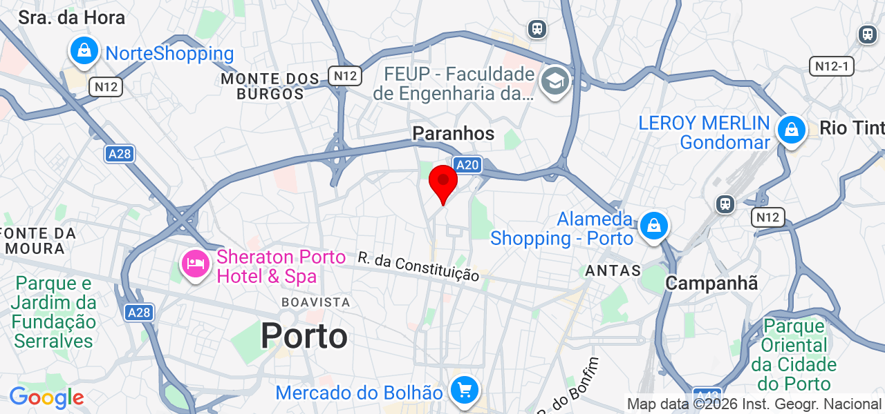 Yago - Porto - Porto - Mapa