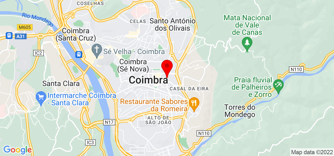Depil & Relax - Coimbra - Coimbra - Mapa