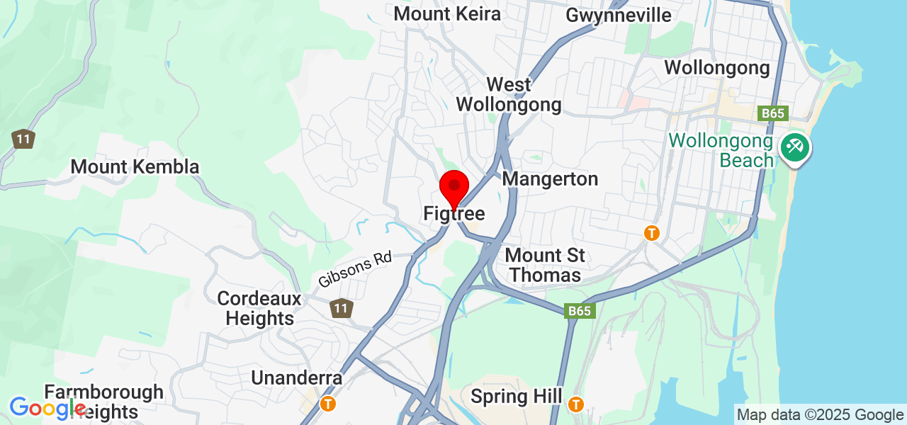 Prospect Built - Illawarra - Wollongong - Map