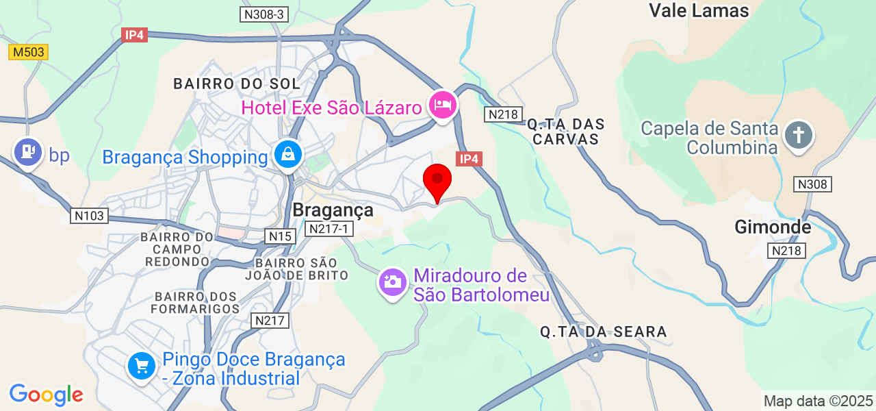 Black Cat Films - Bragança - Bragança - Karte