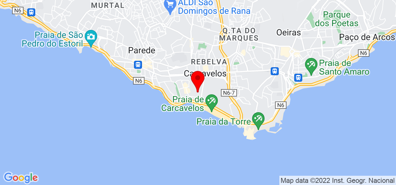 Diogo Silva - Lisboa - Cascais - Mapa
