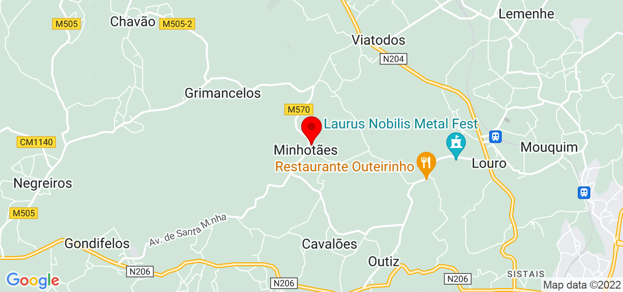 Maria - Braga - Barcelos - Mapa
