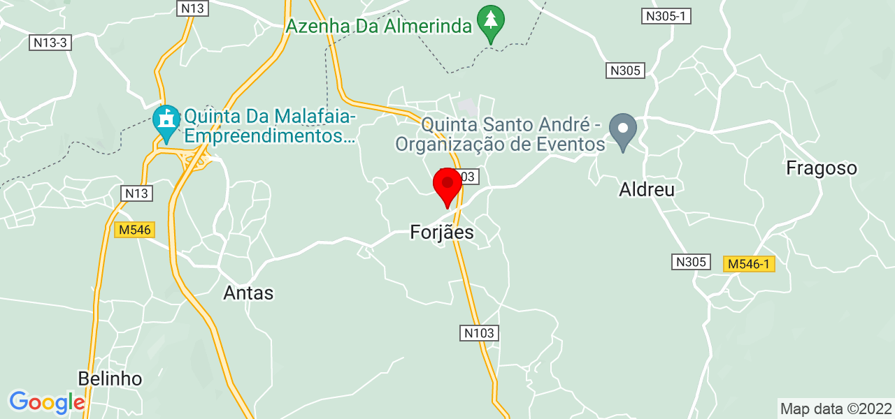 Henrique - Braga - Esposende - Mapa