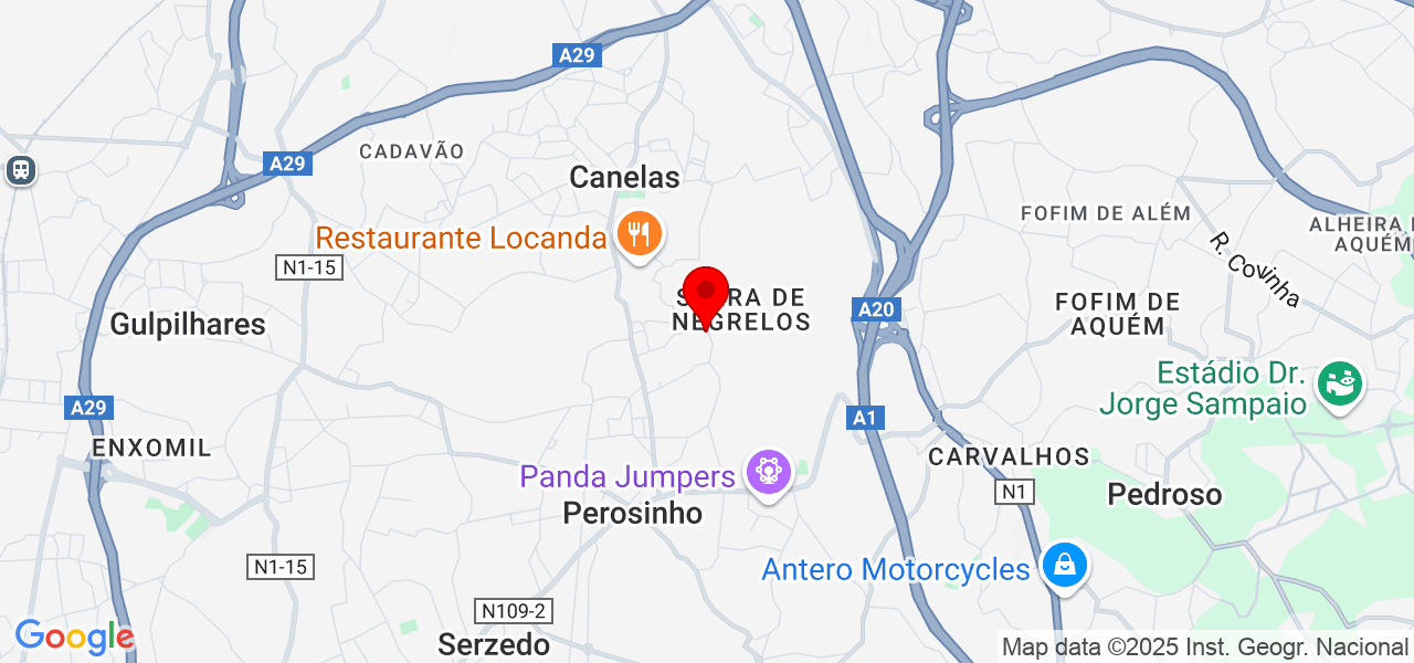 Ivan fernandez - Porto - Vila Nova de Gaia - Map