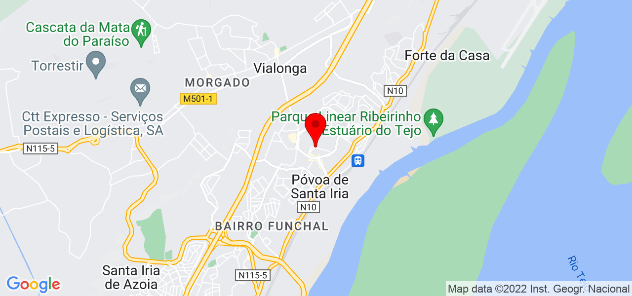 Bruxinha da limpeza - Lisboa - Vila Franca de Xira - Mapa