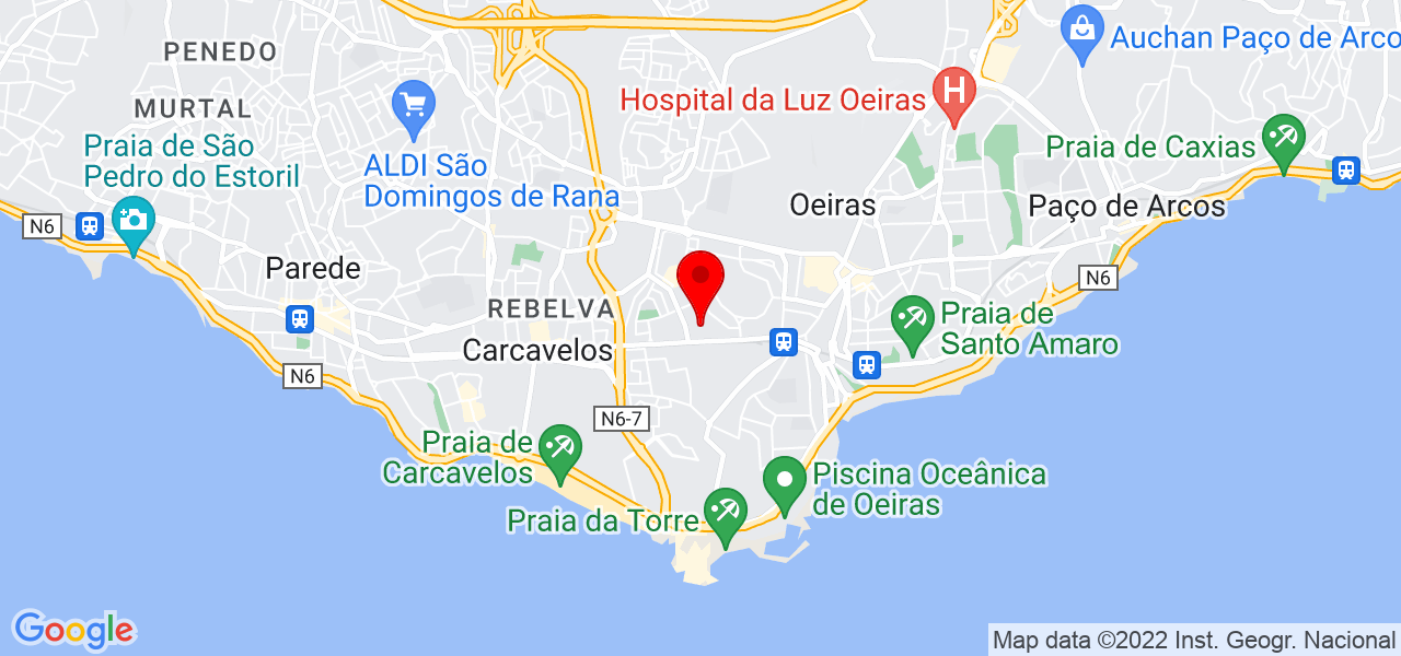 Flavius Rangel - Lisboa - Oeiras - Mapa