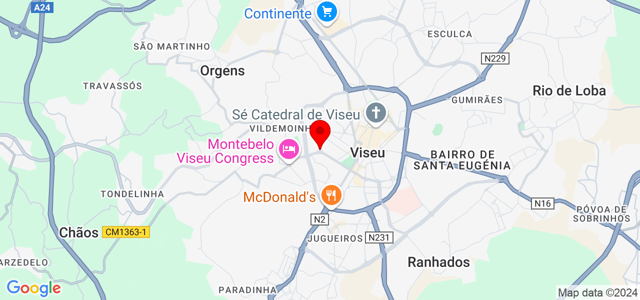 GlorySegments - Viseu - Viseu - Mapa