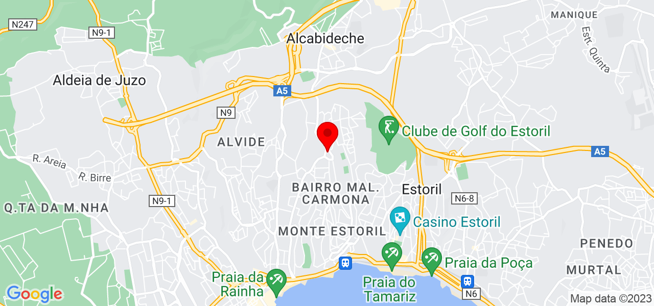 Justino - Lisboa - Cascais - Mapa