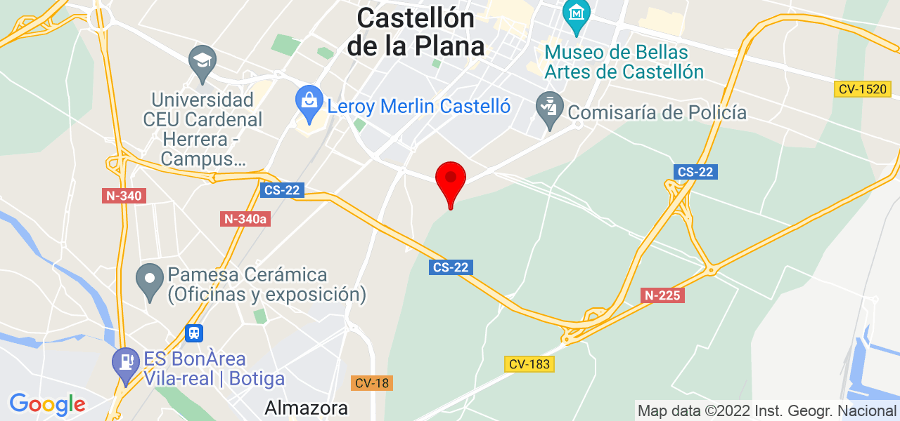 Angela - Comunidad Valenciana - Castellón de la Plana/Castelló de la Plana - Mapa