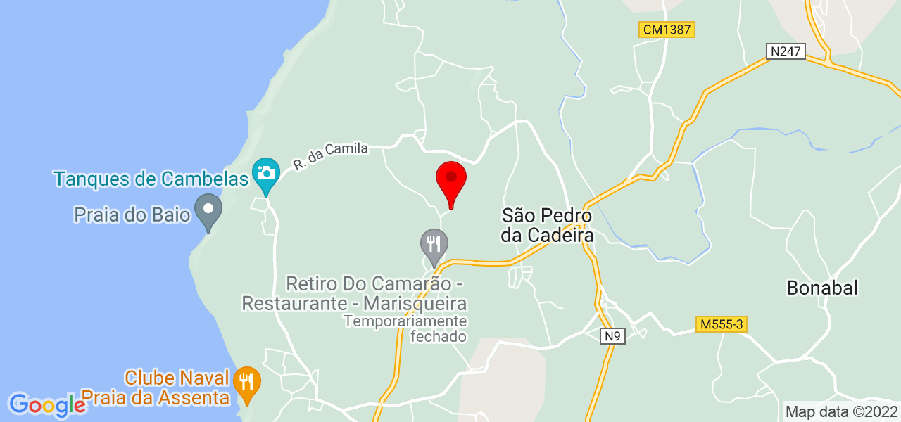 Miriam - Lisboa - Torres Vedras - Mapa