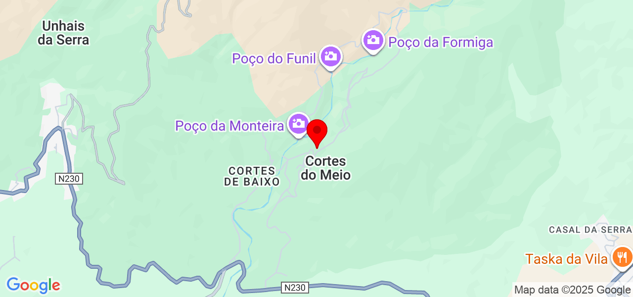Laura - Castelo Branco - Covilhã - Mapa