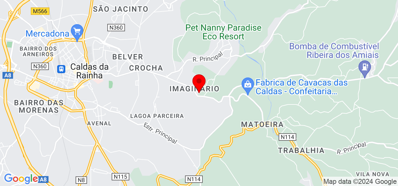 Tribo Salgada Constru&ccedil;&atilde;o Unipessoal LDA - Leiria - Caldas da Rainha - Mapa