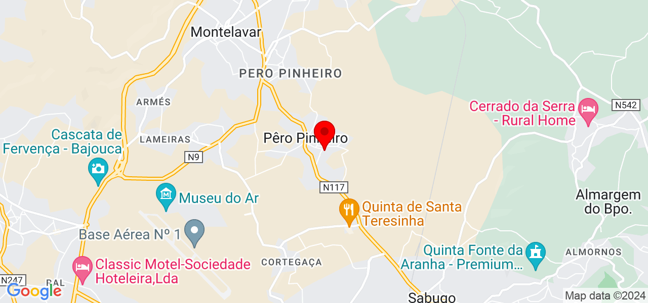 Xande Bueno - Lisboa - Sintra - Mapa