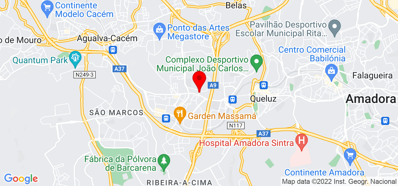 Nailson Cardoso - Lisboa - Sintra - Mapa