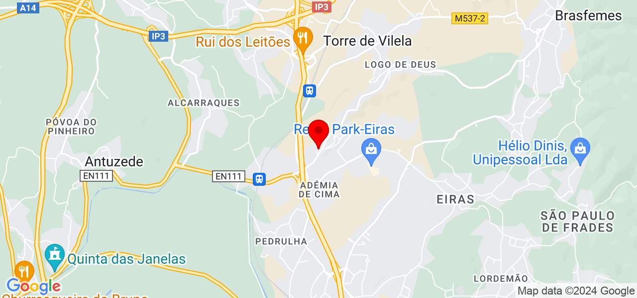 Hiper Limpeza - Coimbra - Coimbra - Mapa