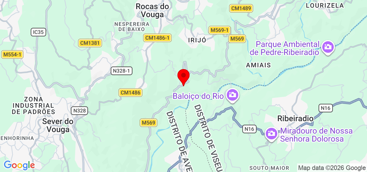 Francisco Amaral - Aveiro - Sever do Vouga - Carte