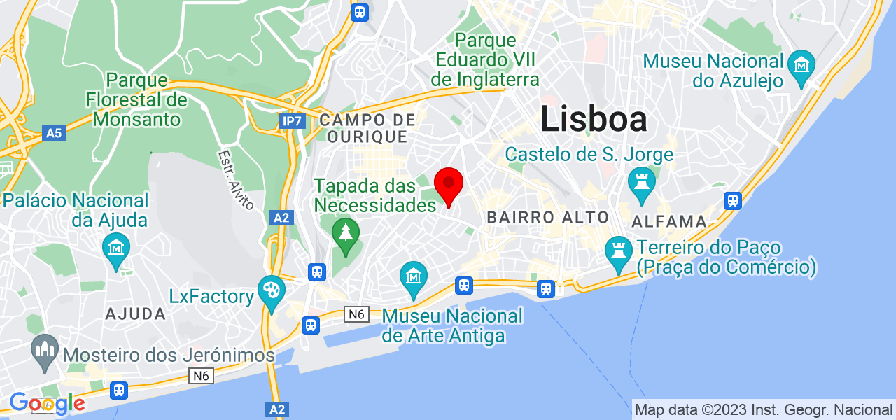 Becsy Gutiérrez - Lisboa - Lisboa - Map