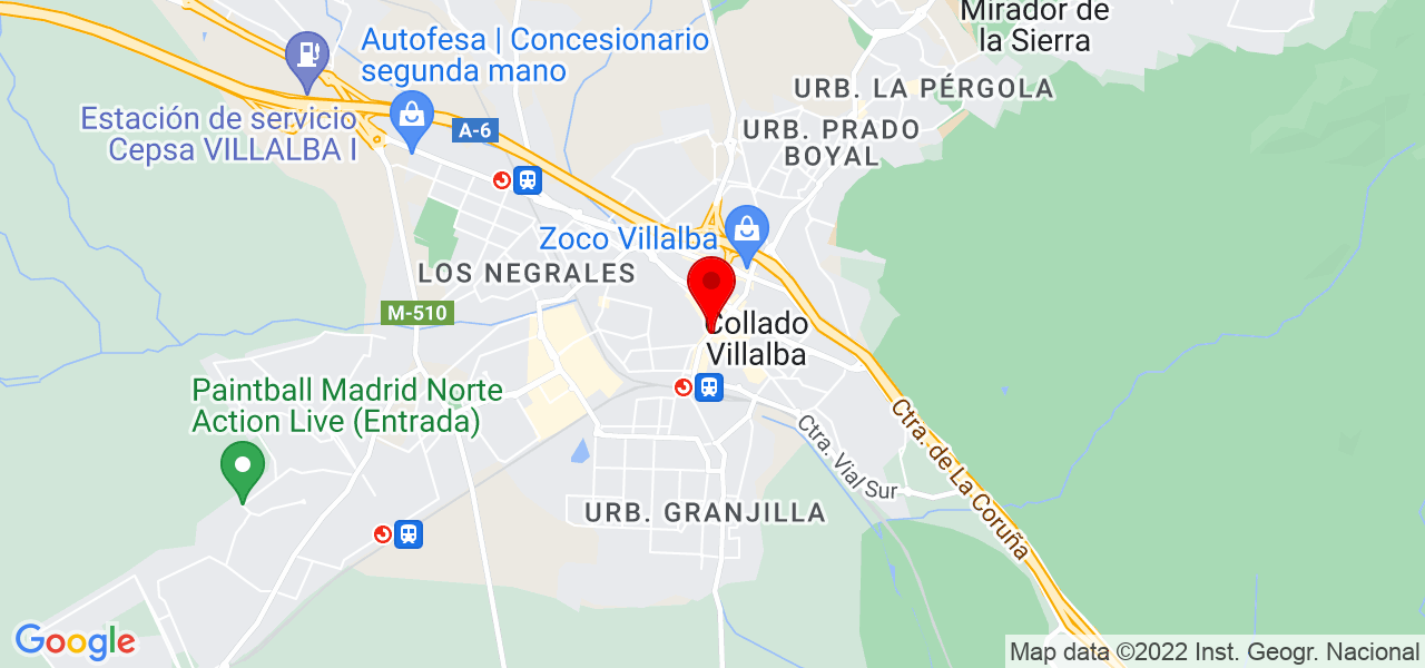 Singo Desing - Comunidad de Madrid - Collado Villalba - Mapa